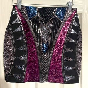 Express Sequin skirt